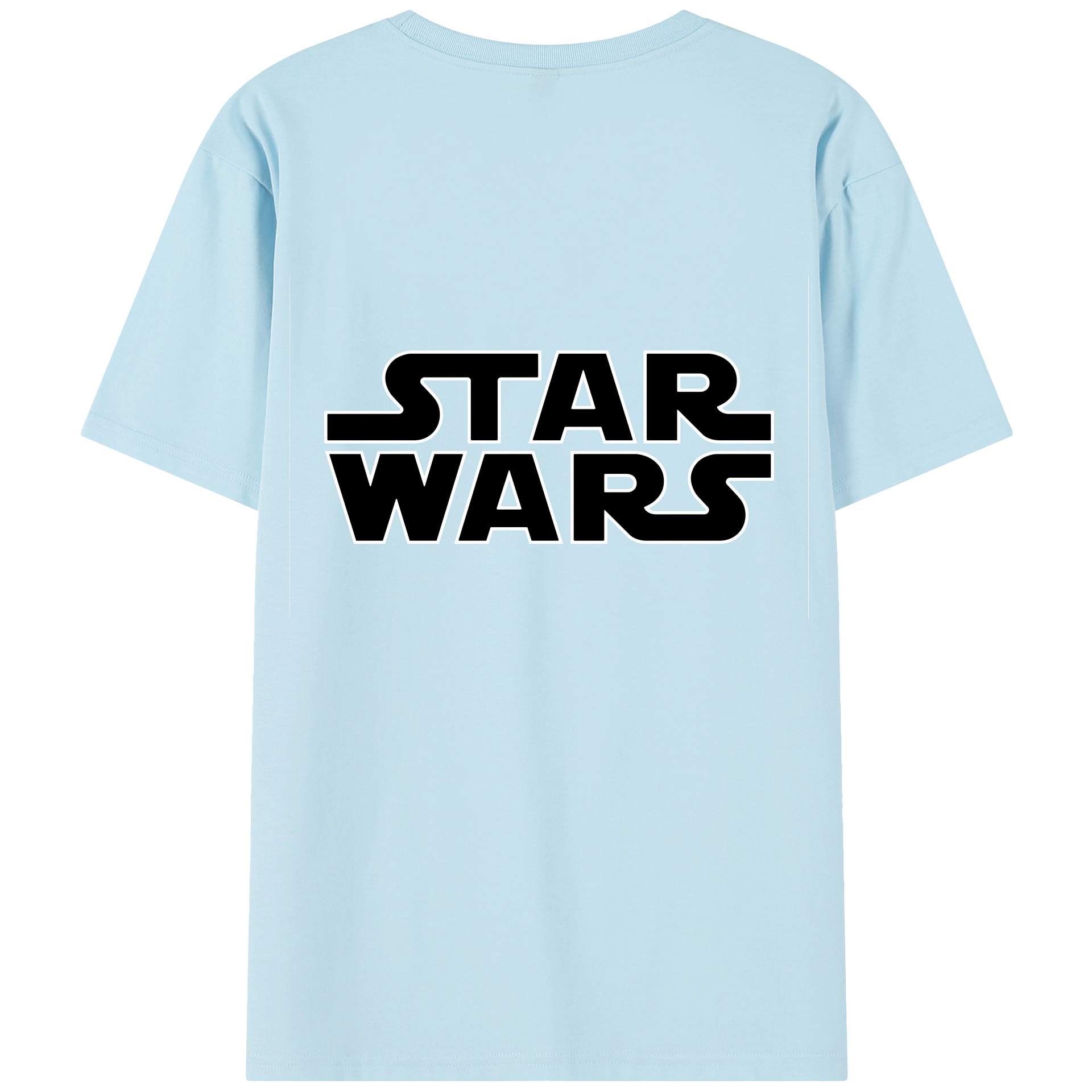 （画像用） スター・ウォーズ Star Wars 綿100％半袖Tシャツ（背面プリント）